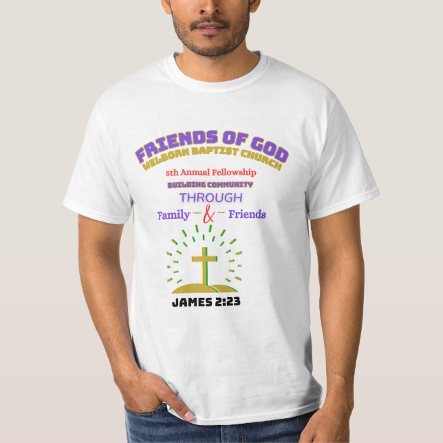 Friends and Family Day T-shirt  (Devant)