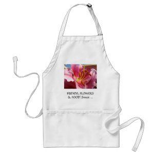 FRIENDS FLEURS NOURRITURE Cadeau de Noël Tablier