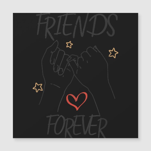 Friends forever best friend love friendship trust (Devant)