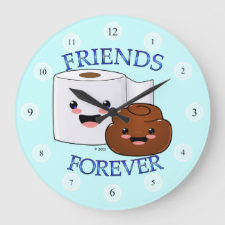 Friends Forever Happy Poo et TP Horloge