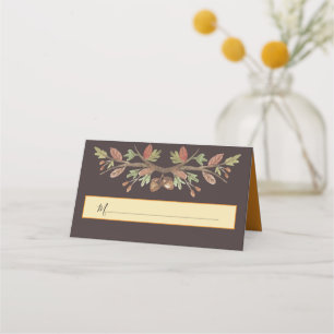 FRIENDSGIVING CUTE FALL FOLIAGE CARTES DE PLACE