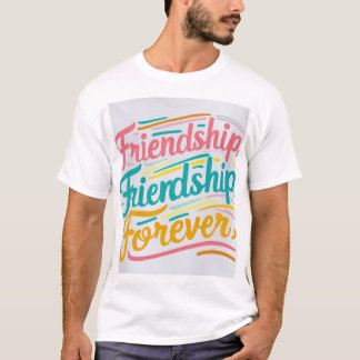 Friendship Forever T-Shirt Design (Zazzle) Rep you