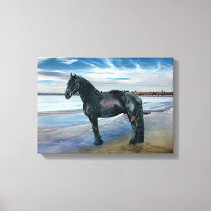 Friesian DIAMOND III - Toile enveloppée