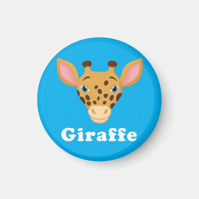 Frigo girafe cuisine magnet (Devant)