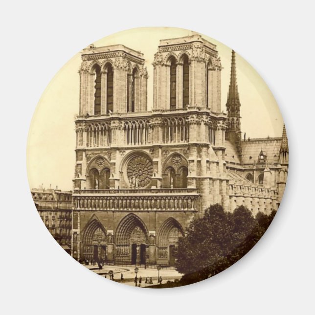 Frigo Magnet - Paris, Notre Dame (Devant)