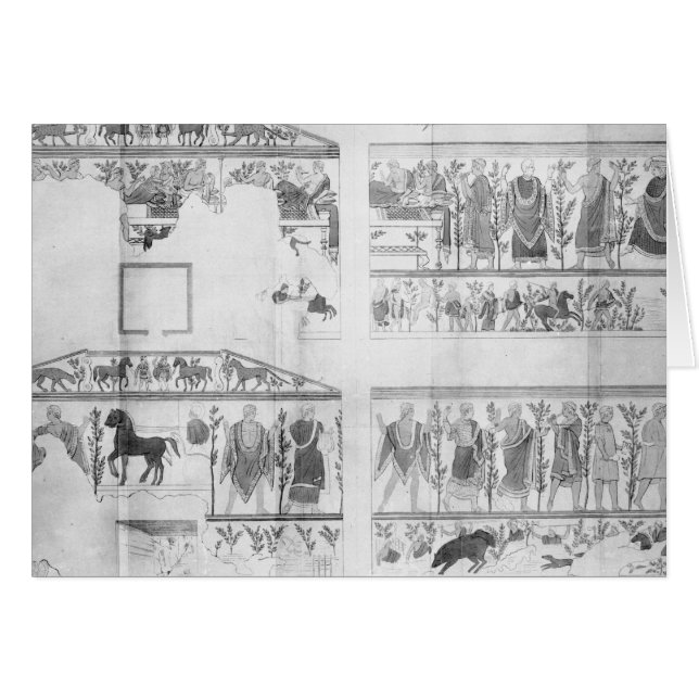 Frise du della Querciola de grotte (Devant horizontal)