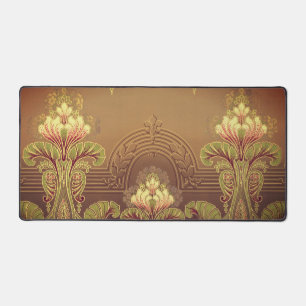 frise florale victorienne élégante fleur Art nouve