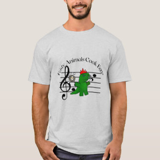 Frissons Animaux Cuisiniers Oeufs T-shirt