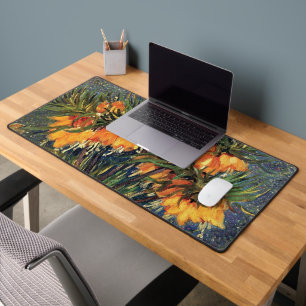 Fritillaires dans un vase de cuivre par Vincent va