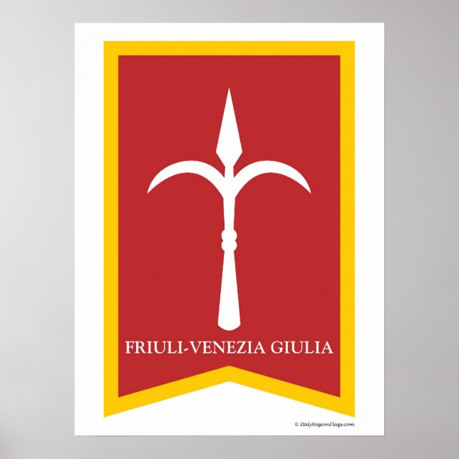 Friuli Venezia Giulia Italie région Poster (Devant)