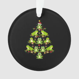 Frog Christmas Tree Cadeau Funny Christmas Frog