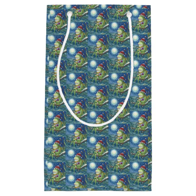 FROG ON LOG PÈRE NOËL VACANCES NOËL PETIT SAC CADE (Devant)