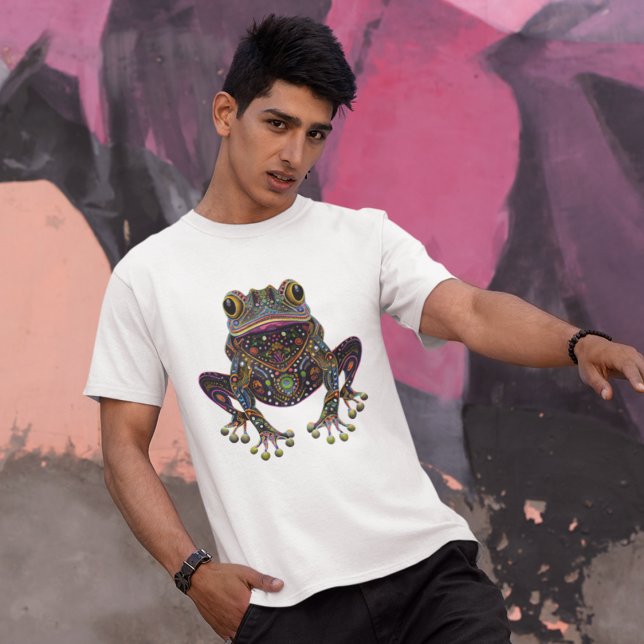 Frog Spirit Animal Power Animal Basic T-Shirt (Créateur téléchargé)