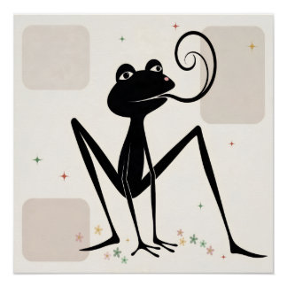 Frog Spring Poster