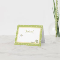 Froggy Tales Frog Prince Note Card Merci note
