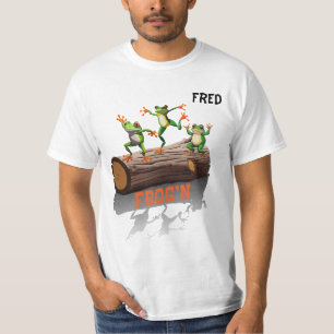 "Frog'n" T-shirt personnalisable pour hommes
