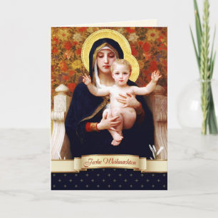 Frohe Weihnachten. Carte de Noël en allemand