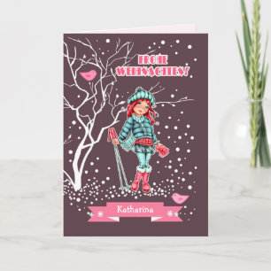 Frohe Weihnachten. Cartes de Noël en allemand