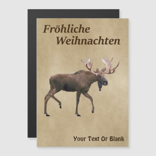 Fröhliche Weihnachten - Bull Moose Sur Ancien Papi
