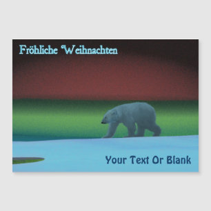 Fröhliche Weihnachten - Ours polaire