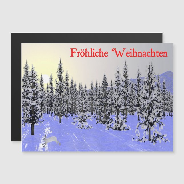 Fröhliche Weihnachten - Solstice d'hiver (Devant / Derrière)