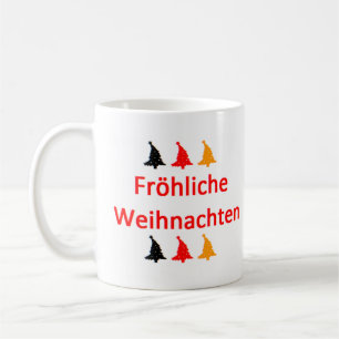 frohliche weihnachten tasse de café