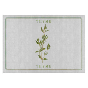 FROID THYME 11x8 Planche à découper en verre