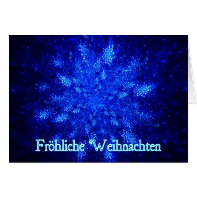 Froliche Weihnachten - Snowburst (Devant horizontal)