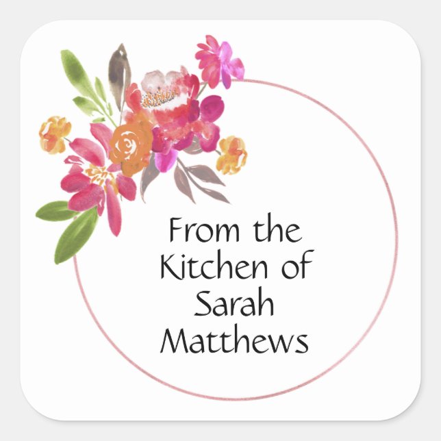 From the kitchen of stickers (Devant)