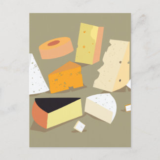 fromage, carte postale