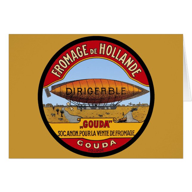 Fromage Holland Dirigeable (Devant horizontal)