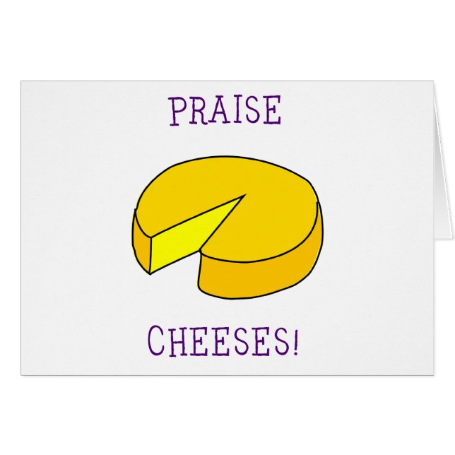 Fromages d'éloge (Devant horizontal)
