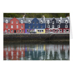 Front de mer, Tobermory, île de Mull, Écosse,