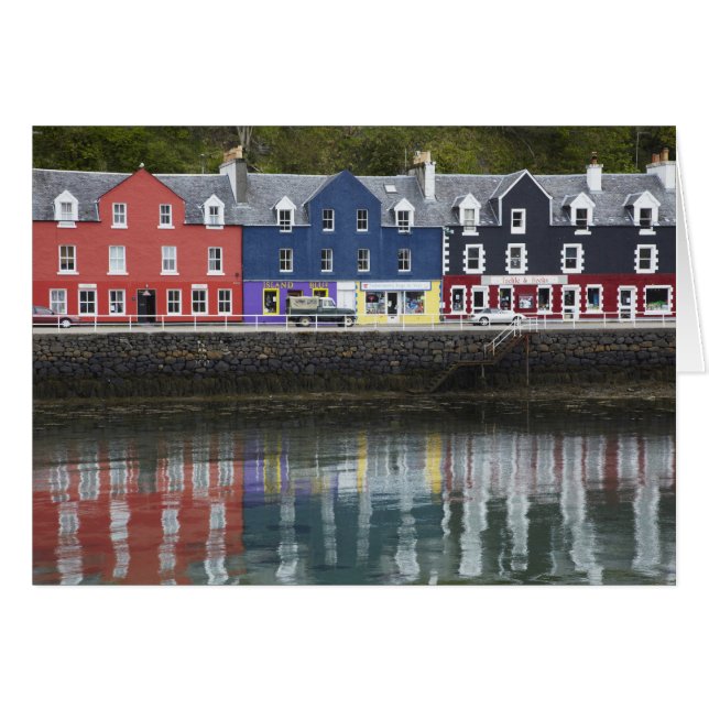 Front de mer, Tobermory, île de Mull, Écosse, (Devant horizontal)