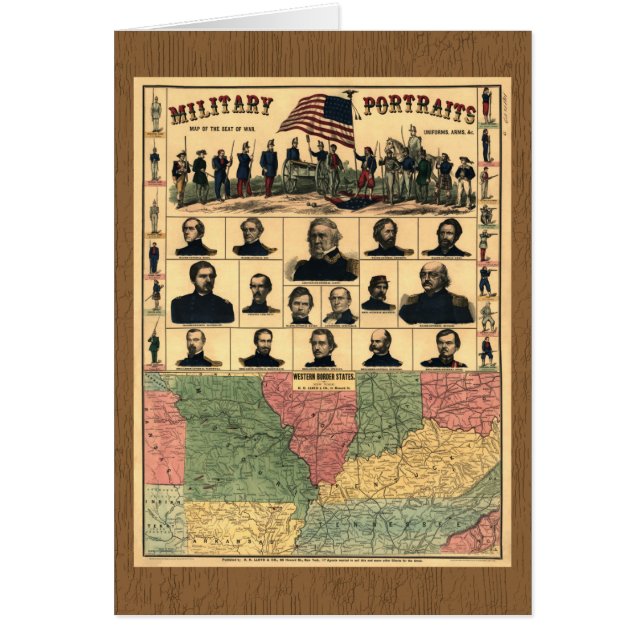 Frontière de guerre civile Portraits militaires 18 (Devant)