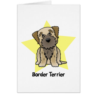Frontière Terrier d'étoile de Kawaii