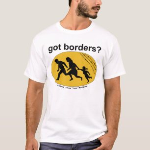 Frontières obtenues ? T-shirt d'immigration