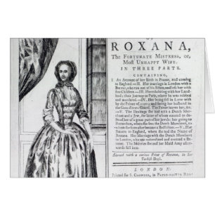 Frontispice à 'Roxana, le chanceux
