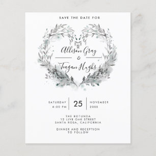 Frost du budget Enregistrer la feuille de dates