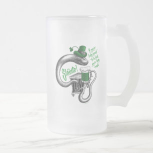 Frosted Glass Beer Mug