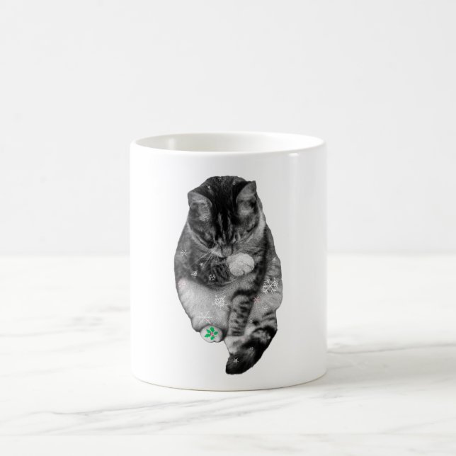 Frosted Paw Holiday Mug (Centre)