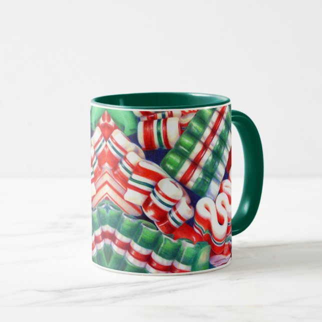 FROTTES DE RIBBON Hunter Mug Combo Vert (Devant droit)