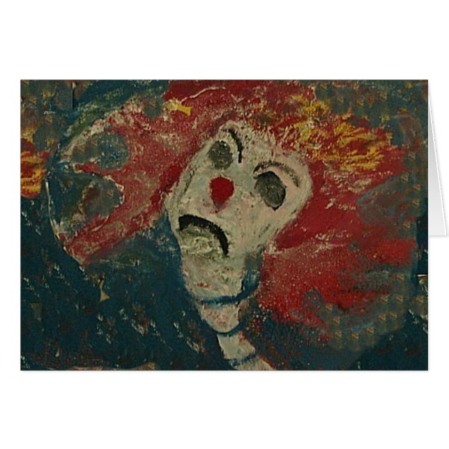 Frown Clown se traduit par Fronce de Clown, mais u (Devant horizontal)