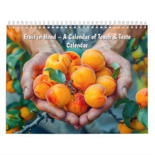 Fruit à la main – Un calendrier de toucher et de g