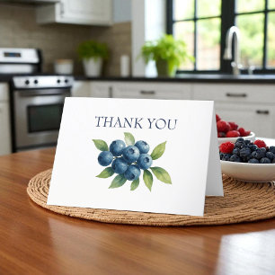 Fruit de bleuet Berry Merci Mariage rustique