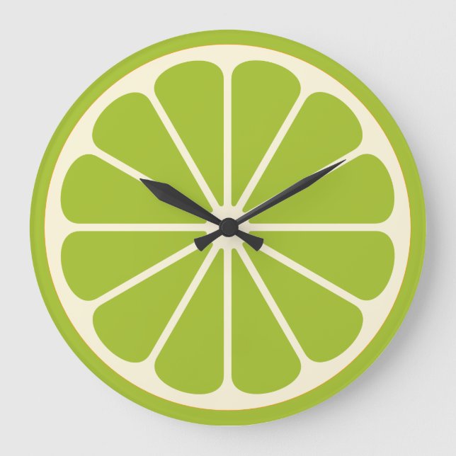 Fruit de chaux tranche grande horloge (Recto)