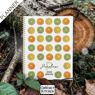 Fruit de Crochet frais moderne Nom des tranches d'