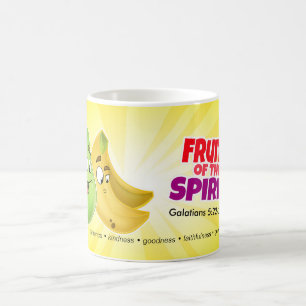 Fruit de la tasse de bande dessinée d'esprit