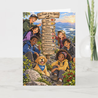 Fruit de l'Esprit Saint : Carte pour adolescents