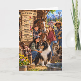 Fruit de l'Esprit Saint : Carte pour adolescents